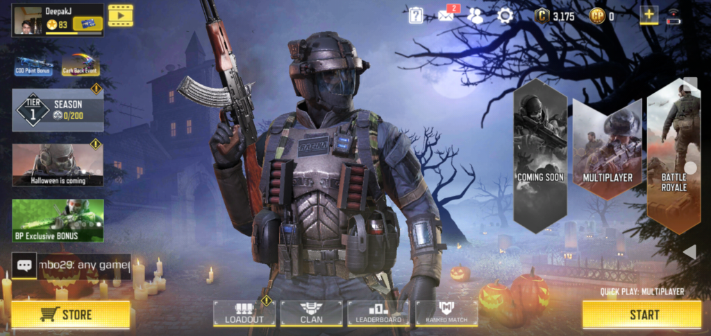 Call of Duty Mobile New Halloween Update is out!