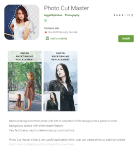Photo Cut Master infected app