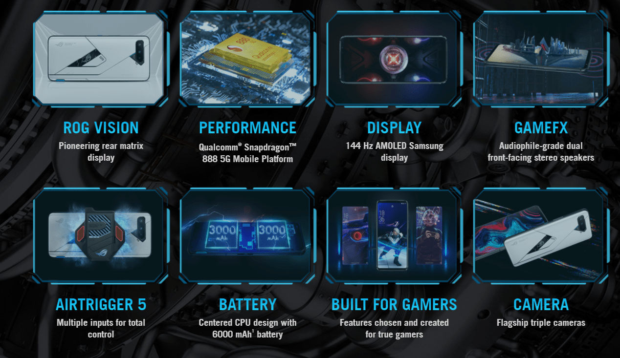 asus rog phone5 games